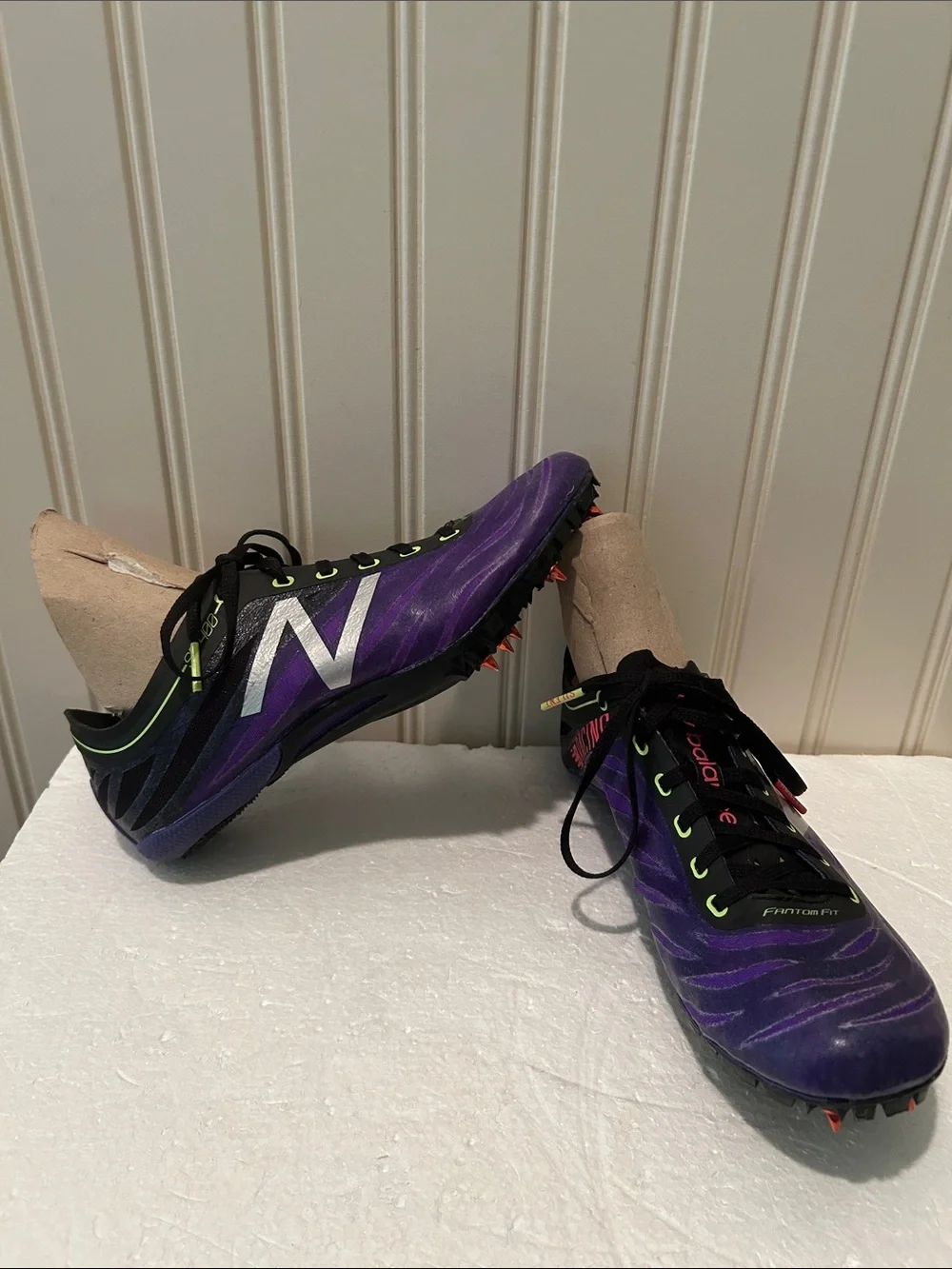 New Balance Track Racing Spikes Shoes SD 400 Fantom Fit Women’s Purple size 7